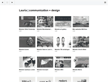 Tablet Screenshot of lauria.nl